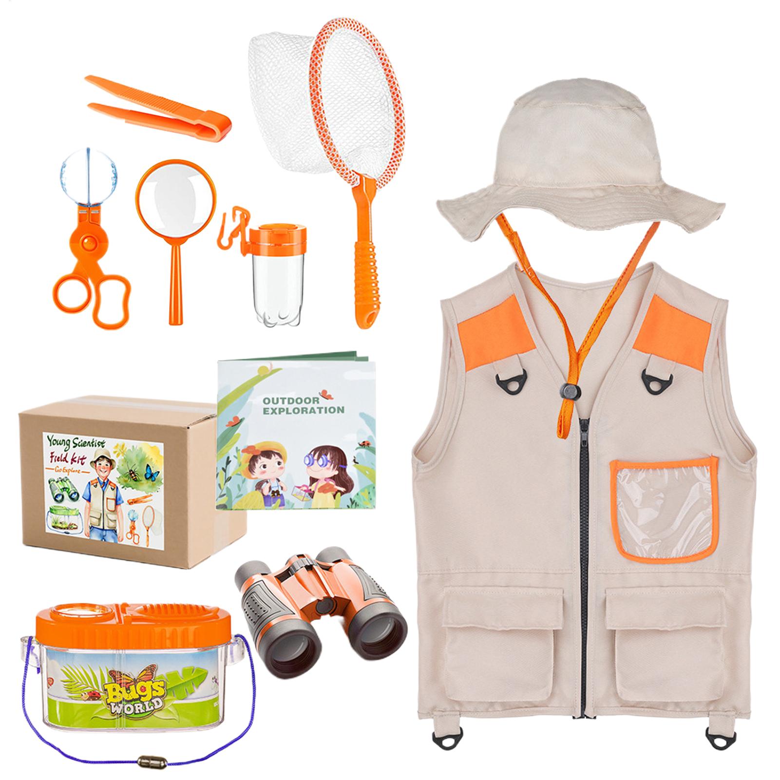 Outdoor Adventure Educator - Perlengkapan Petualangan Anak dengan Topi, Ringan,
