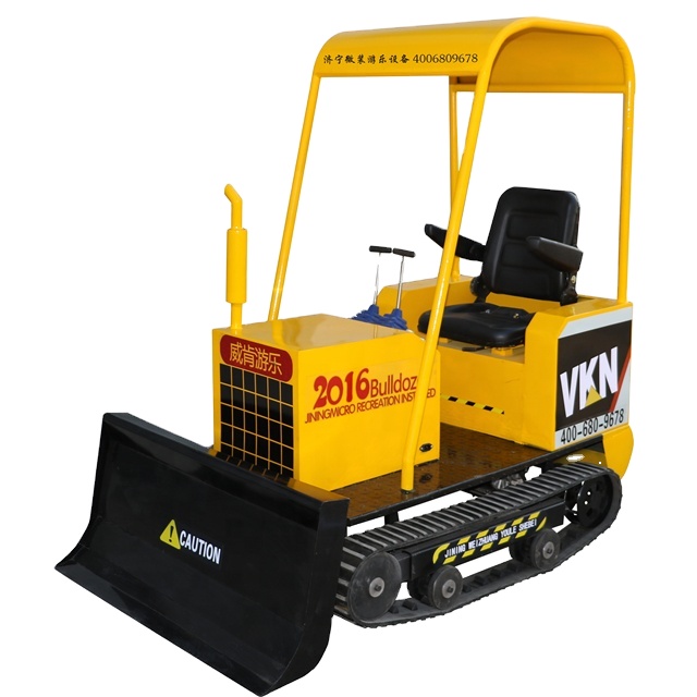 Outdoor Adventure Educator - Mainan Bulldozer Mini Elektrik Indoor/Outdoor Model
