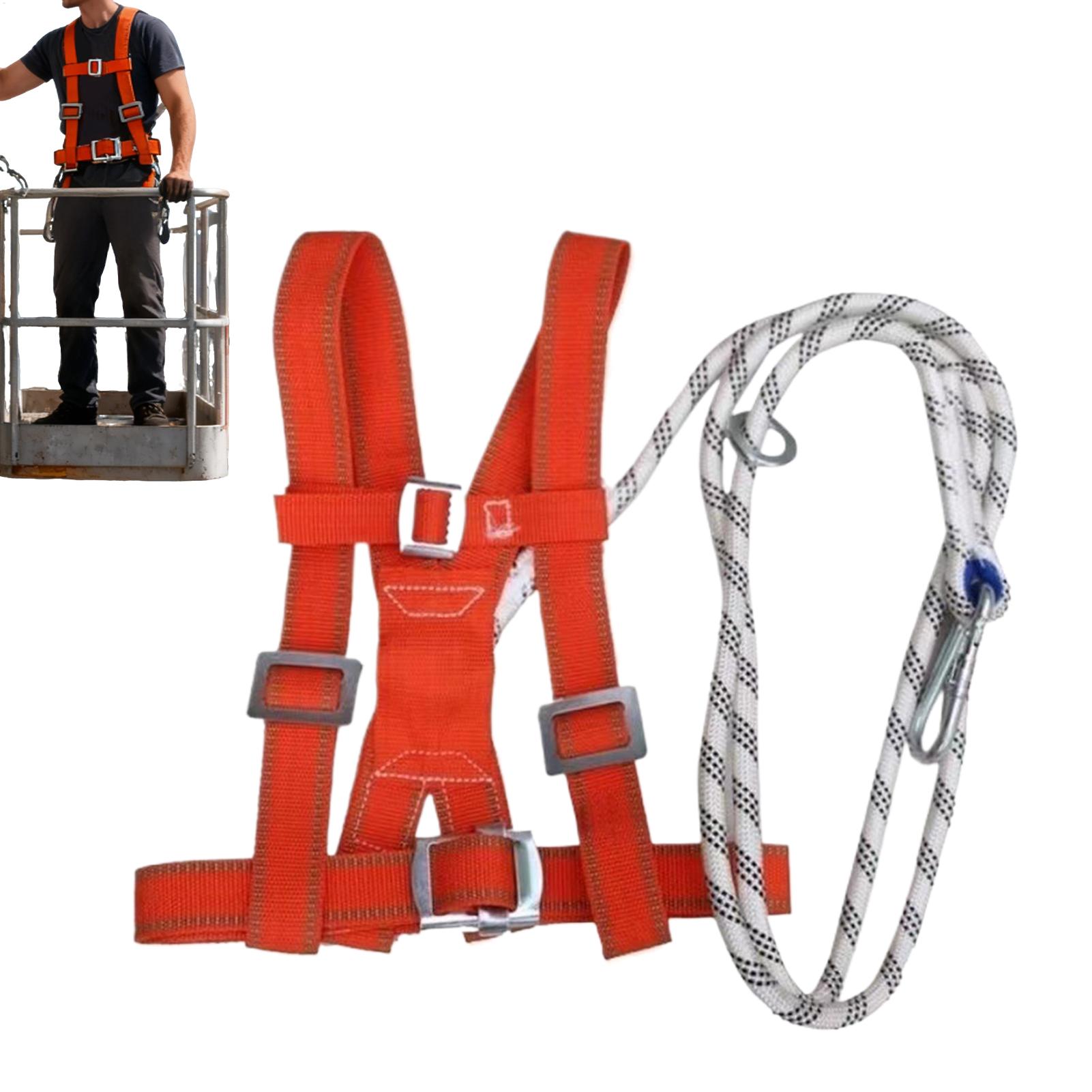 Harness Climbing Adjustable - Sabuk Pengaman untuk Pekerjaan di Atap,