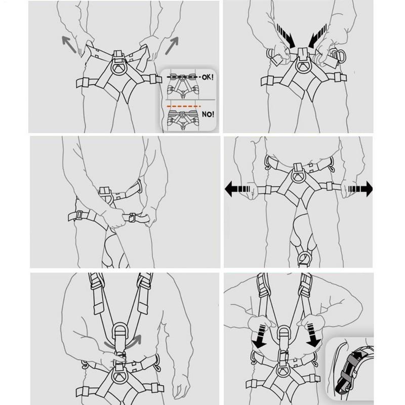 Kit Pelindung Jatuh Tali Penga - Harness Climbing Adjustable ulasan dan harga