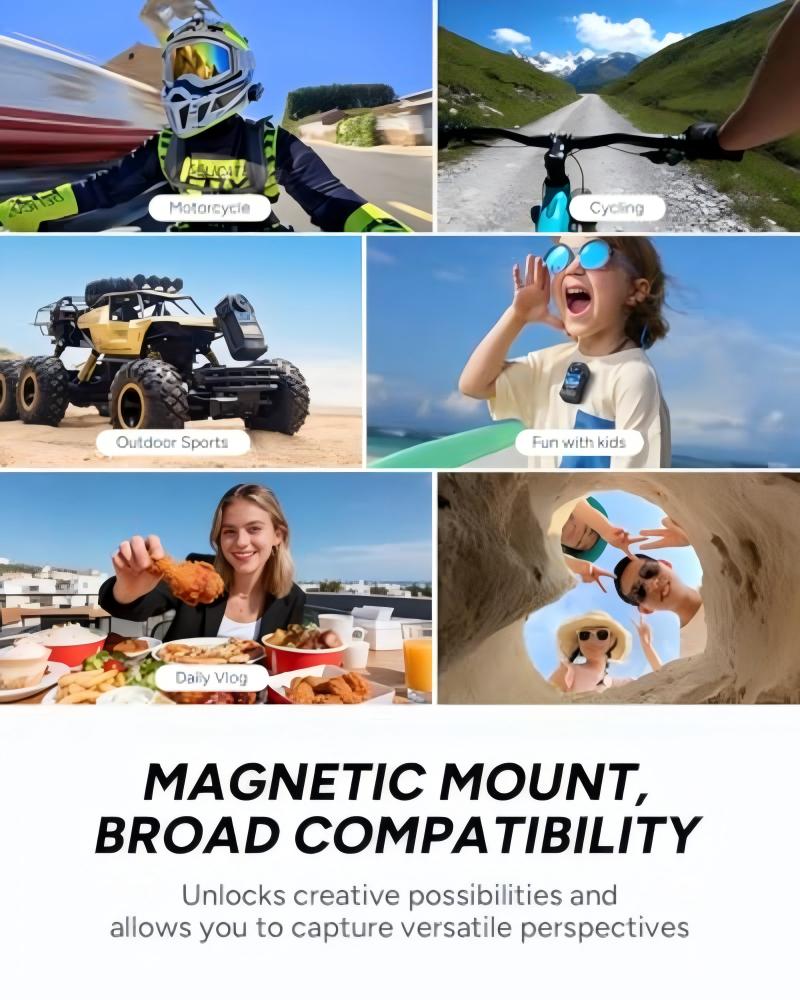C400 Pocket SJCAM Wearable Mot - Outdoor Adventure Videos ulasan dan harga
