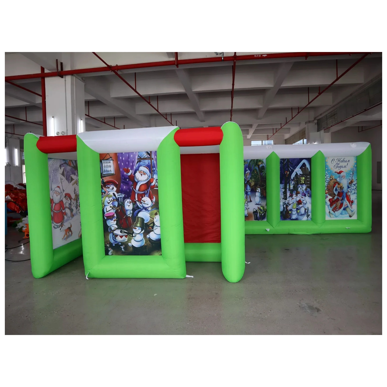 Labirin Tiup Terbuka Besar 6X6 - Outdoor Adventure Kids Party ulasan dan harga