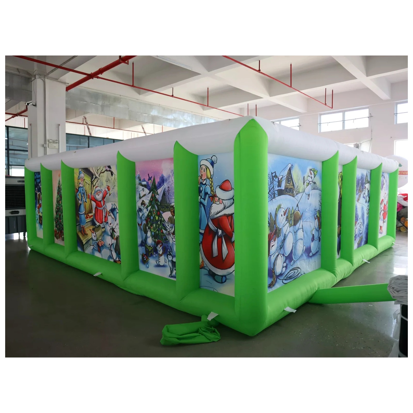 Labirin Tiup Terbuka Besar 6X6 - Outdoor Adventure Kids Party ulasan dan harga