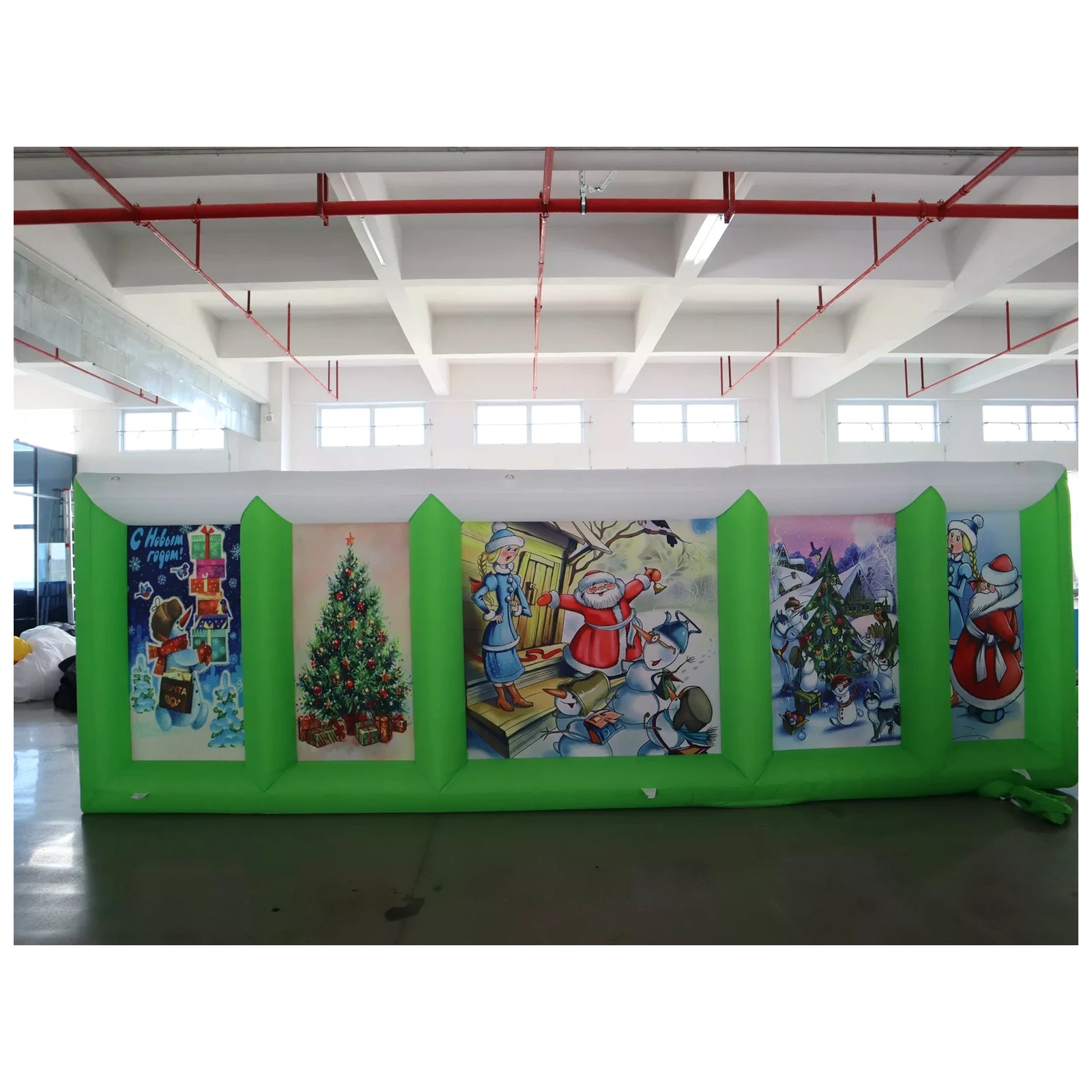 Labirin Tiup Terbuka Besar 6X6 - Outdoor Adventure Kids Party ulasan dan harga