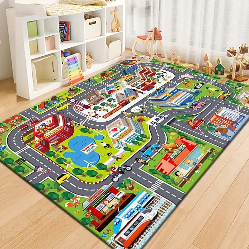 Karpet Peta Kota Anak-Anak War - Outdoor Adventure Educator ulasan dan harga