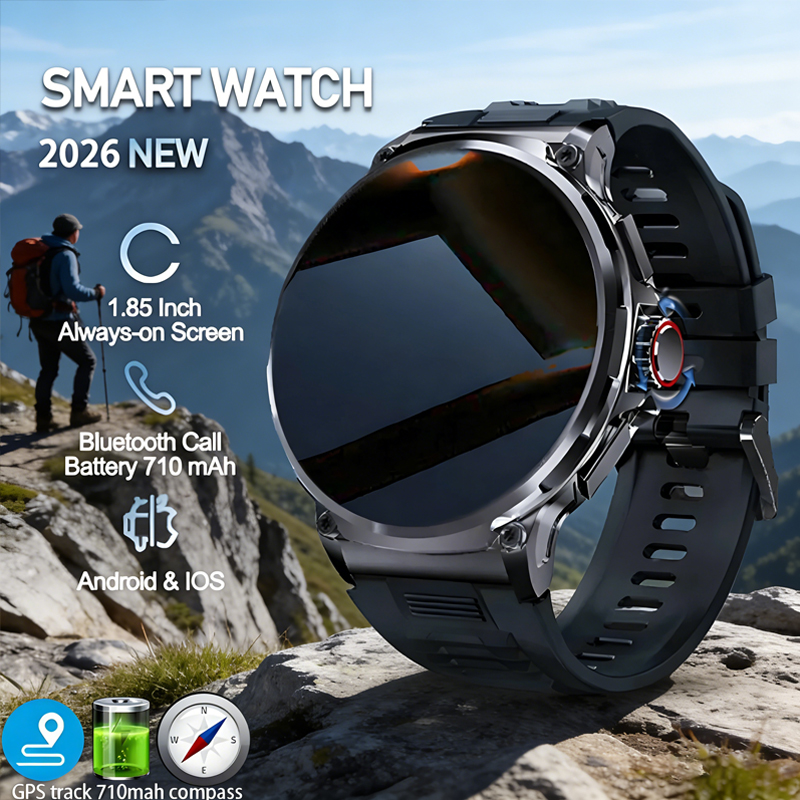 Jam Tangan Pintar Pria 710mAh  - Outdoor Adventure World ulasan dan harga