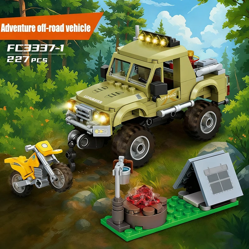 Set Blok Bangunan Petualangan  - Outdoor Adventure Recreation ulasan dan harga