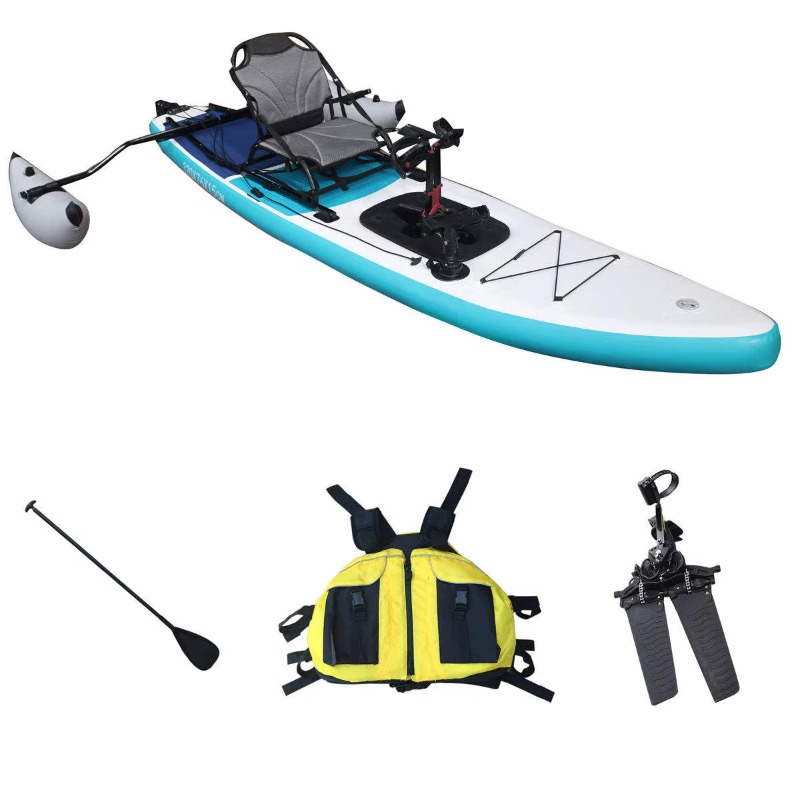 Kayak Pedal Tiup 14 kaki untuk - Outdoor Adventure Kayak ulasan dan harga