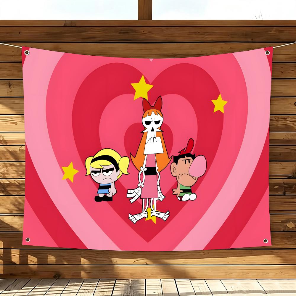 Bendera Kartun Anak-Anak The G - Outdoor Adventure Kids Party ulasan dan harga