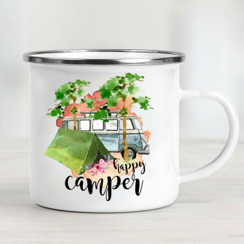 Mug Enamel Mobil Kemah Petuala - Outdoor Adventure Travel ulasan dan harga