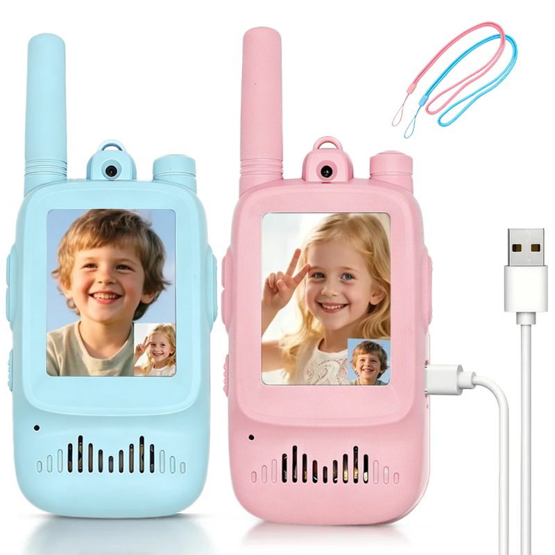 2pcs Walkie Talkie Video Anak  - Outdoor Adventure Videos ulasan dan harga